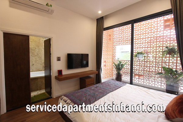 Cho thuê căn hộ 1 phòng ngủ hiện đại phong cách Nhật Bản gần Vincom 10