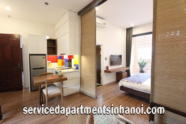 Cho thuê căn hộ 1 phòng ngủ hiện đại phong cách Nhật Bản gần Vincom 3