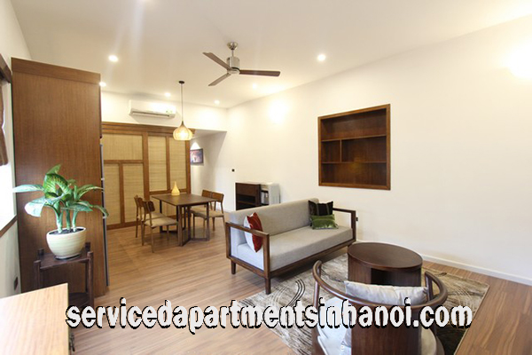 Cho thuê căn hộ 2 phòng ngủ hiện đại, phong cách Nhật Bản gần Vincom 6