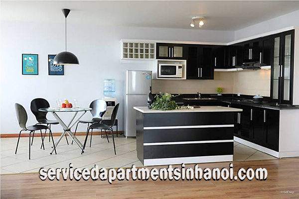 Cho thuê căn hộ 2 phòng ngủ Đội Nhân, Ba Đình 3