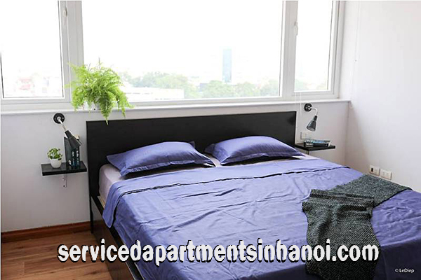Cho thuê căn hộ 2 phòng ngủ Đội Nhân, Ba Đình 9