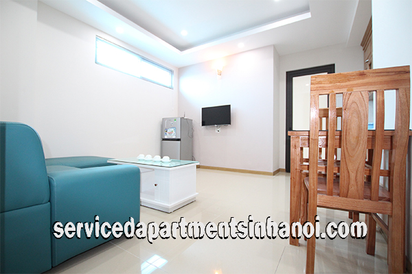 Cho thuê căn hộ 1 phòng ngủ phố Nguyễn Khánh Toàn gần công viên Thủ Lệ 4