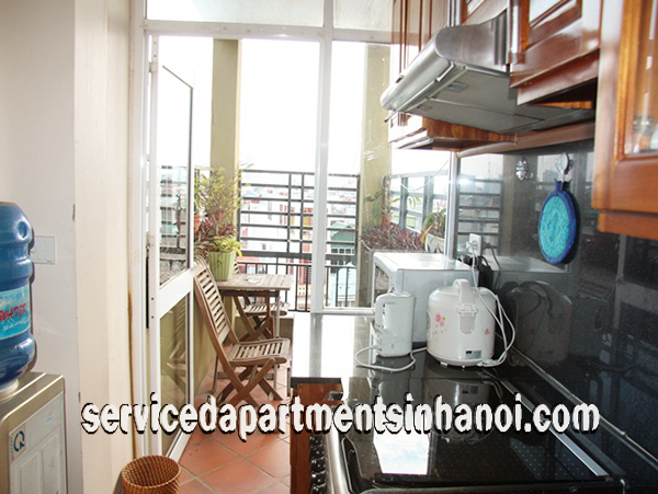 Cho thuê căn hộ hiện đại ở phố Khâm Thiên 4