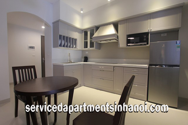 Cho thuê căn hộ 1 phòng ngủ hiện đại tại Quảng An, Tây Hồ, 550USD 4