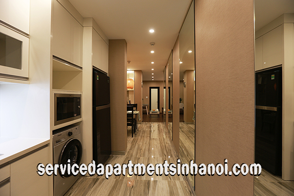 Cho thuê căn hộ hiện đại 1 phòng ngủ gần khách sạn Intercontinental Tây Hồ 3