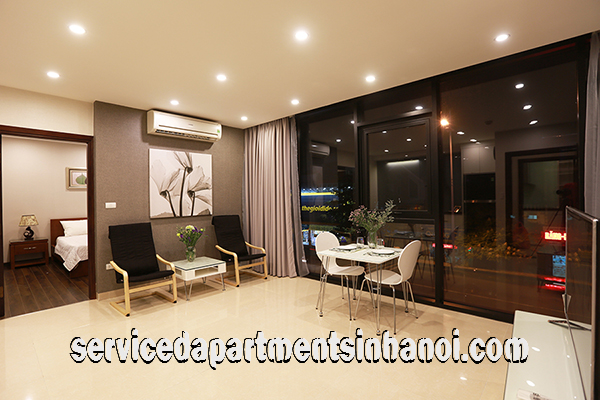 Cho thuê căn hộ 1 phòng ngủ hiện đại mới trung tâm quận Tây Hồ 1