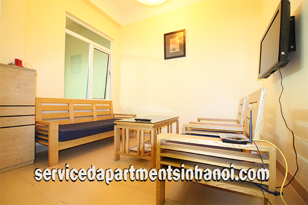 Cho thuê căn hộ dịch vụ giá rẻ tại Đội Cấn, Ba Đình 2