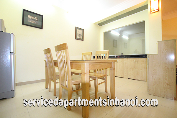 Cho thuê căn hộ dịch vụ giá rẻ tại Đội Cấn, Ba Đình 3