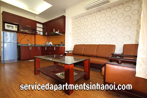 Căn hộ dịch vụ giá rẻ cho thuê tại Thụy Khuê, Tây Hồ