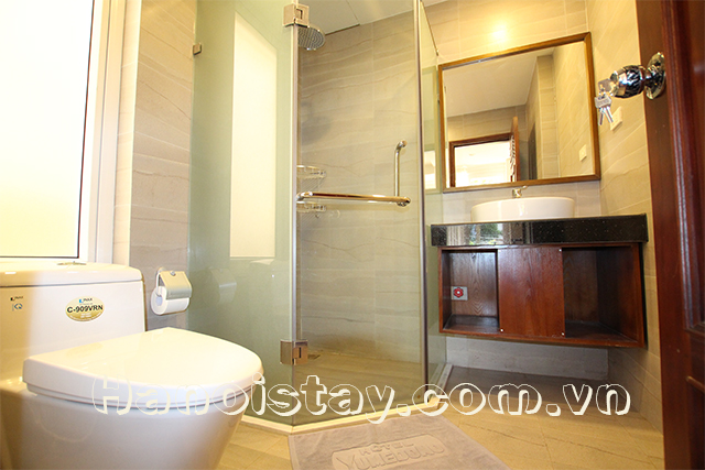Cho thuê căn hộ 1 phòng ngủ hiện đại phố Nhật Chiêu, Tây Hồ 9
