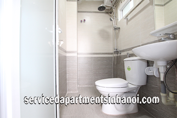 Cho thuê căn hộ 1 phòng ngủ mới đẹp cạnh hồ Ba Mẫu, Đống Đa 10