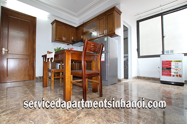Cho thuê căn hộ 1 phòng ngủ mới đẹp cạnh hồ Ba Mẫu, Đống Đa 3