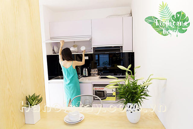 Cho thuê căn hộ studio 1 phòng ngủ hiện đại Xuân Diệu, Tây Hồ 5