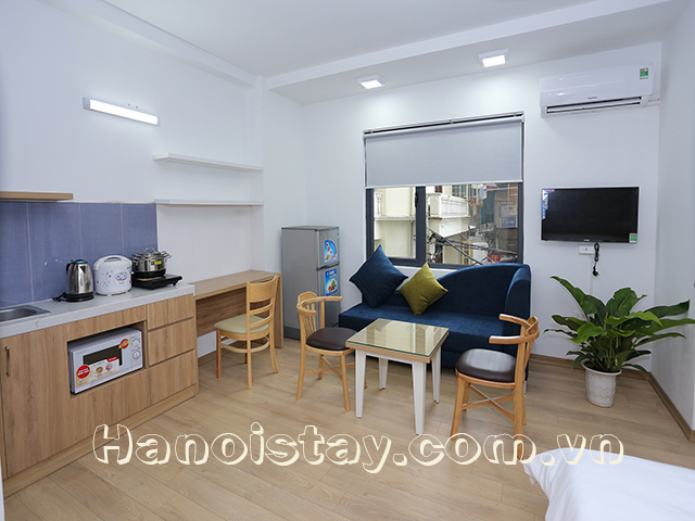 Cho thuê studio mới hiện đại phố Giảng Võ cạnh Khu Triển Lãm Ba Đình 3