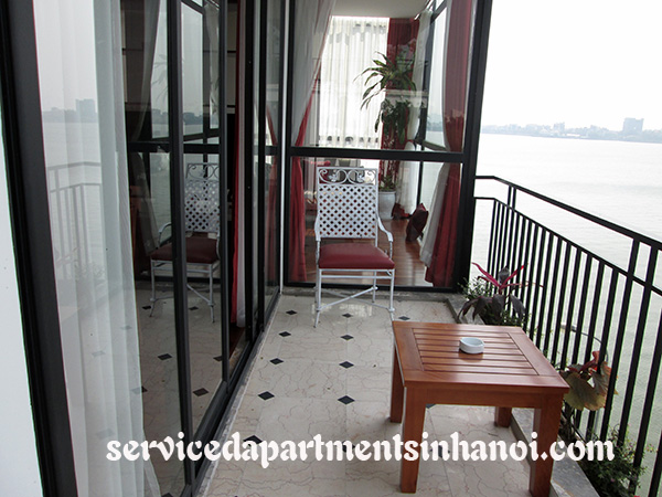 Căn hộ ba phòng ngủ cho thuê tại khu vực Xóm Chùa, Tây Hồ 4