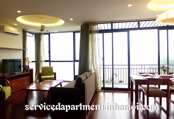 Căn hộ ba phòng ngủ cho thuê tại khu vực Xóm Chùa, Tây Hồ 5
