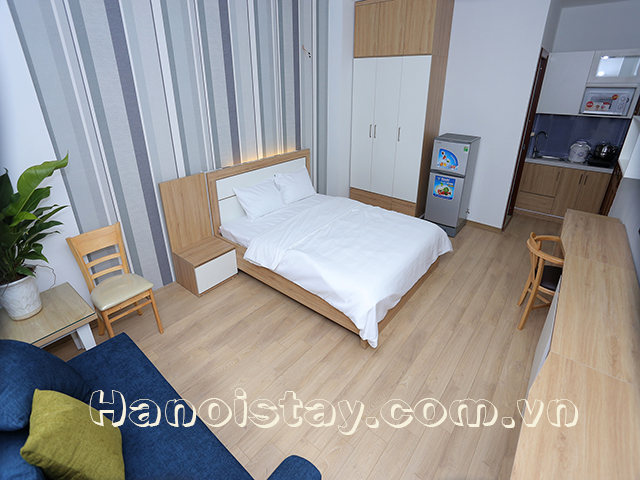 Cho thuê căn hộ studio giá rẻ phố Giảng Vỏ, Ba Đình 4