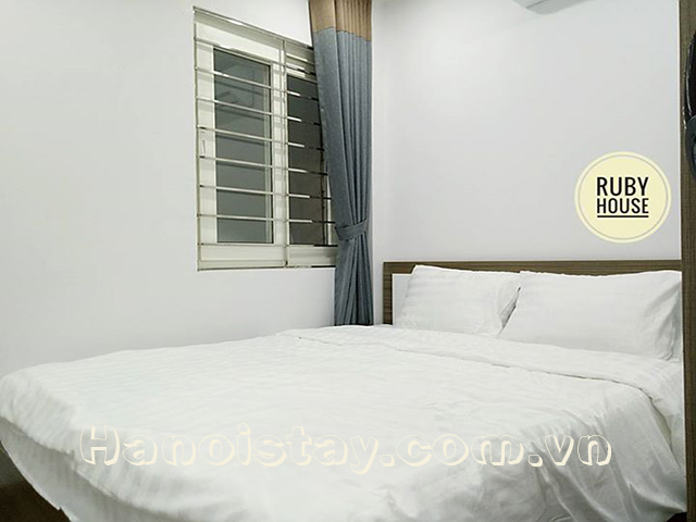 Cho thuê căn hộ 2 phòng ngủ giá rẻ gần Cát Linh, Ba Đình 7