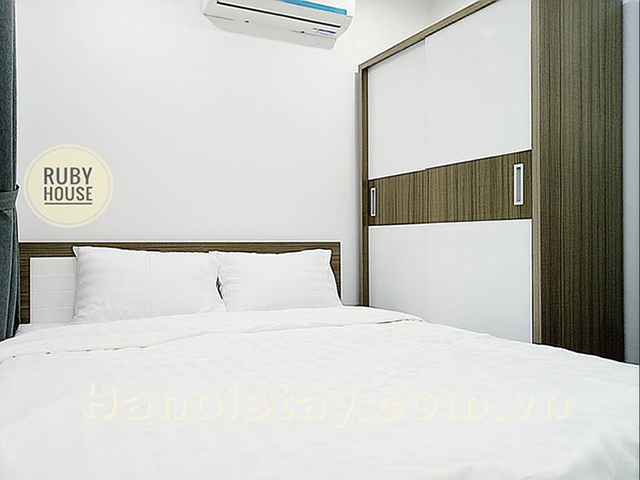 Cho thuê căn hộ 2 phòng ngủ giá rẻ gần Cát Linh, Ba Đình 8
