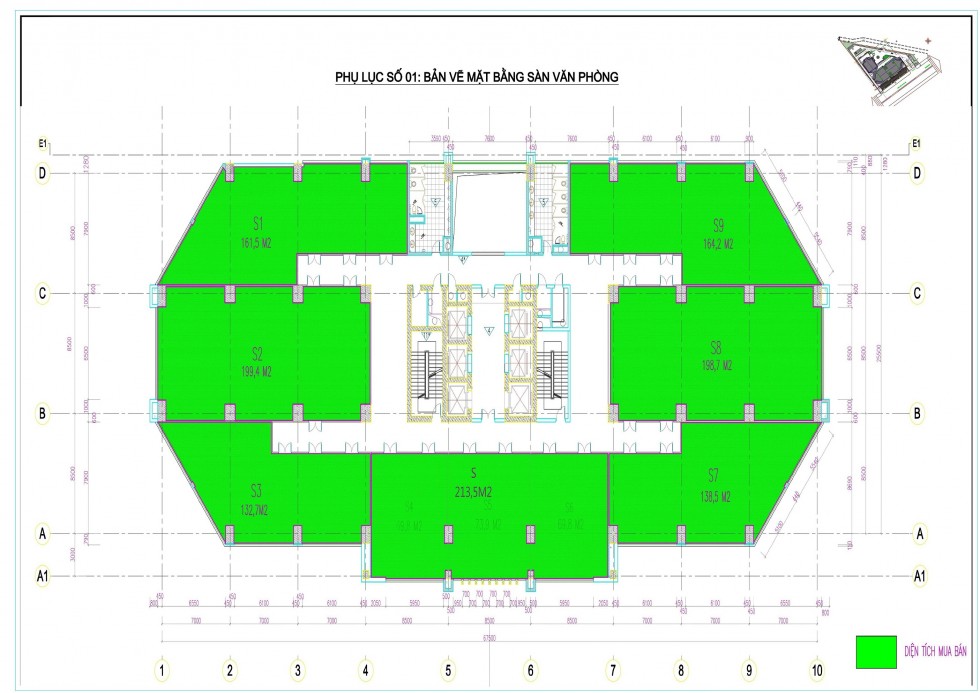 Ban quản lý tòa nhà Viwaseen Tower - phố Tố Hữu cho thuê mặt bằng 180m2 8
