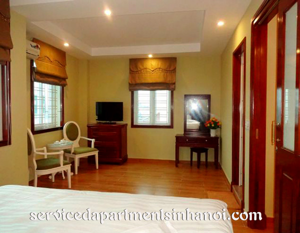 Cho thuê căn hộ 2 phòng ngủ hiện đại cạnh hồ Tây phố Yên Phụ, Tây Hồ 7