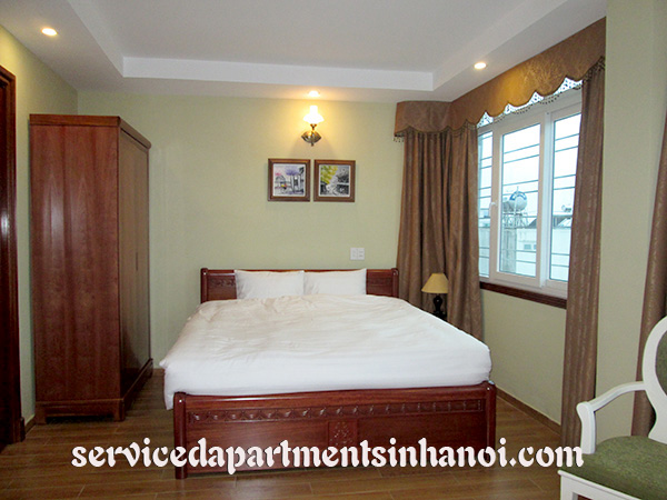 Cho thuê căn hộ dịch vụ 1 phòng ngủ tại Yên Phụ, Tây Hồ 3