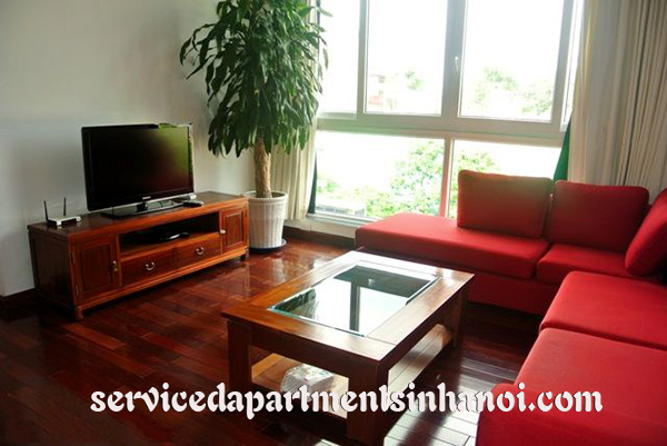 Cho thuê căn hộ 1 phòng ngủ hiện đại tại Trúc Bạch, Ba Đình 2