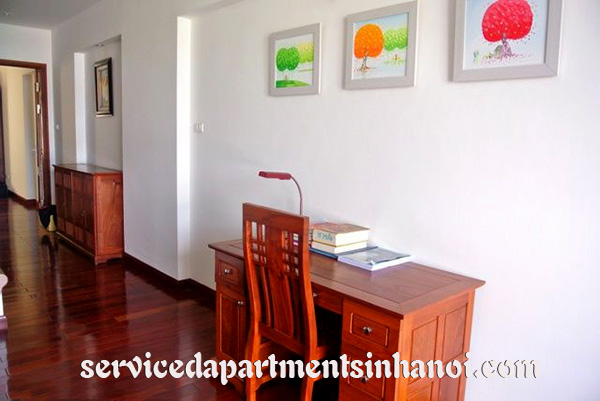Cho thuê căn hộ 1 phòng ngủ hiện đại tại Trúc Bạch, Ba Đình 3