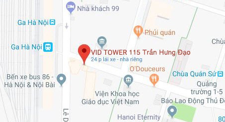 Cho thuê văn phòng tại tòa nhà TNR Trần Hưng Đạo, quận Hoàn Kiếm 2