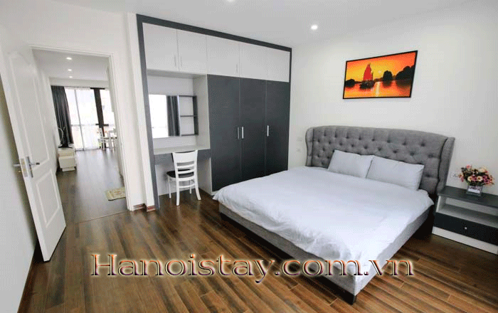 Căn hộ dịch vụ đủ đồ Trung tâm quận Tây Hồ cho thuê, Nội thất tiêu chuẩn KS 4 sao. 1
