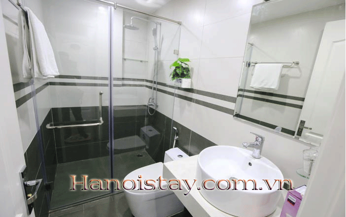 Căn hộ dịch vụ đủ đồ Trung tâm quận Tây Hồ cho thuê, Nội thất tiêu chuẩn KS 4 sao. 10