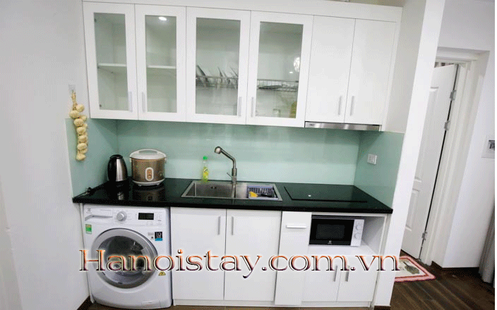 Căn hộ dịch vụ đủ đồ Trung tâm quận Tây Hồ cho thuê, Nội thất tiêu chuẩn KS 4 sao. 6