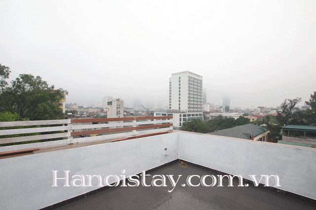 Căn hộ dịch vụ 1 phòng ngủ cho thuê tại Đội Cấn, Ba Đình, có sân thượng rộng rãi 7