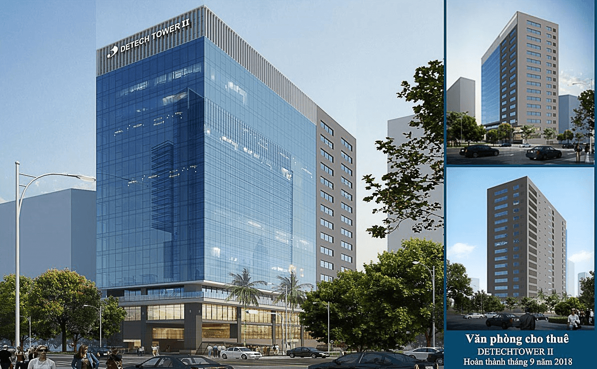 Cho thuê văn phòng 90m2 tại tòa nhà Detech Tower II phố Nguyễn Phòng Sắc, Cầu Giấy 9