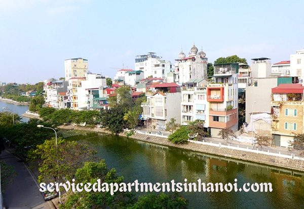 Cho thuê căn hộ 2 phòng ngủ hiện đại view hồ Tây 2