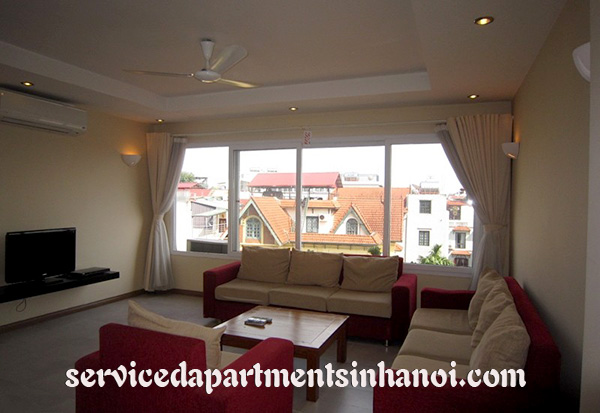 Cho thuê căn hộ 2 phòng ngủ tầng cao view đẹp tại Tô Ngọc Vân, Tây Hồ 1