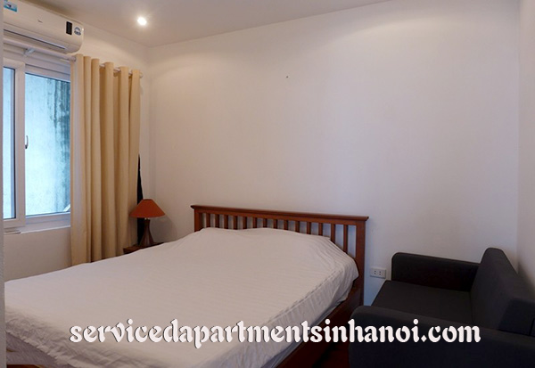 Cho thuê căn hộ dịch vụ 2 phòng ngủ view hồ Tây tại Quảng An 7