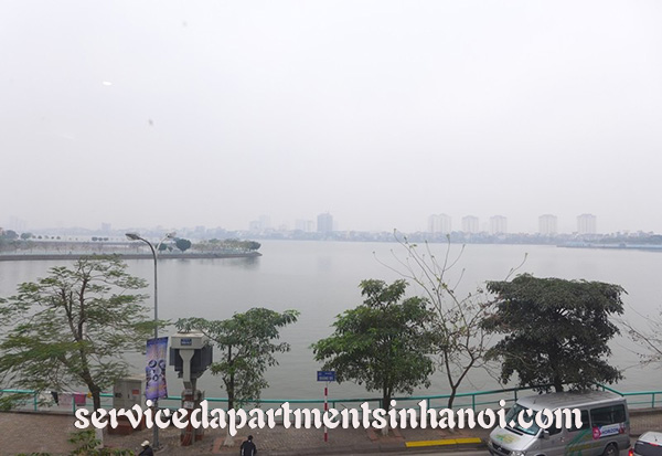 Cho thuê căn hộ 3 phòng ngủ view hồ Tây tại Tô Ngọc Vân, Tây Hồ 2