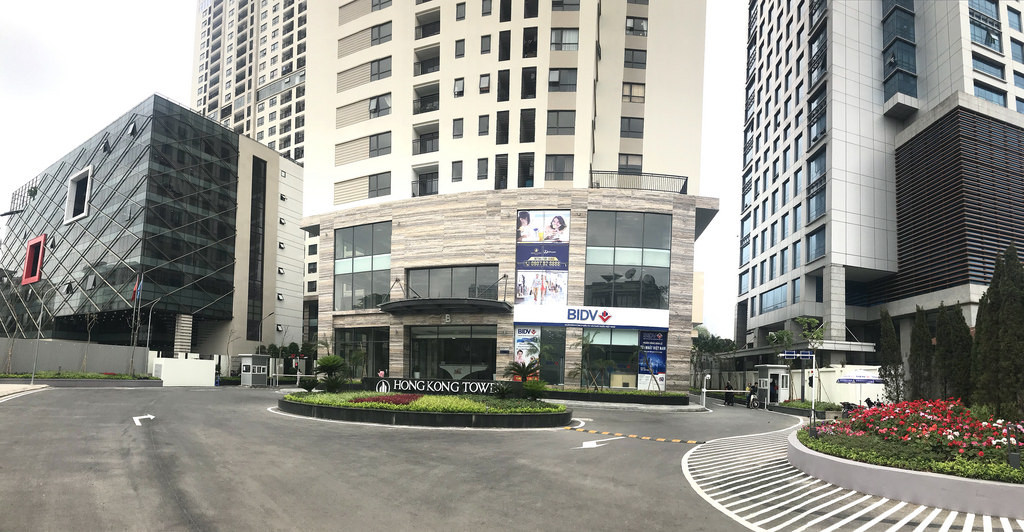 Cho thuê mặt bằng làm văn phòng ở Hongkong Tower, quận Đống Đa 2