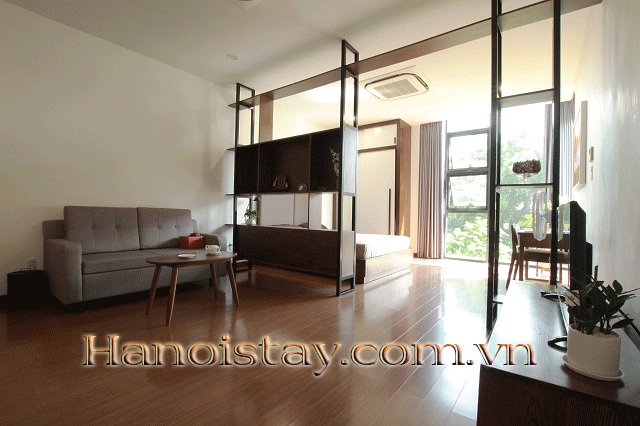 Cho thuê căn hộ dịch vụ 1 phòng ngủ hiện đại tại phố Cổ, cạnh hồ Hoàn Kiếm, Hà Nội