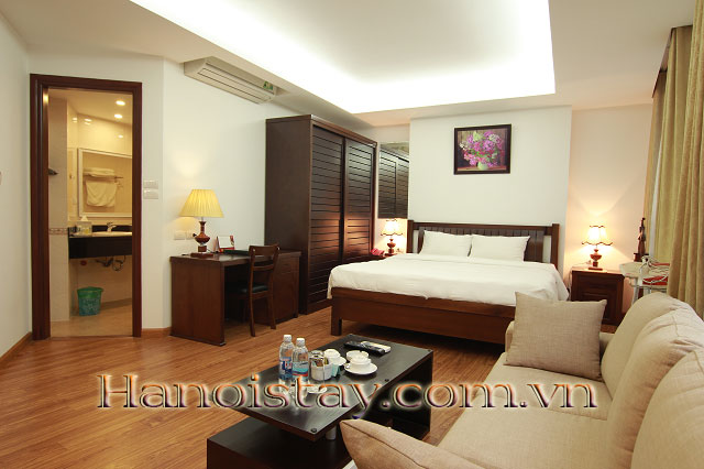 Cho thuê căn hộ hiện đại 1 phòng ngủ quận Hai Bà Trưng 2