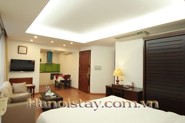 Cho thuê căn hộ hiện đại 1 phòng ngủ quận Hai Bà Trưng 4