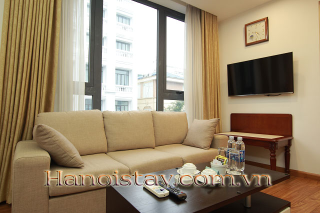 Cho thuê căn hộ hiện đại 1 phòng ngủ quận Hai Bà Trưng 5