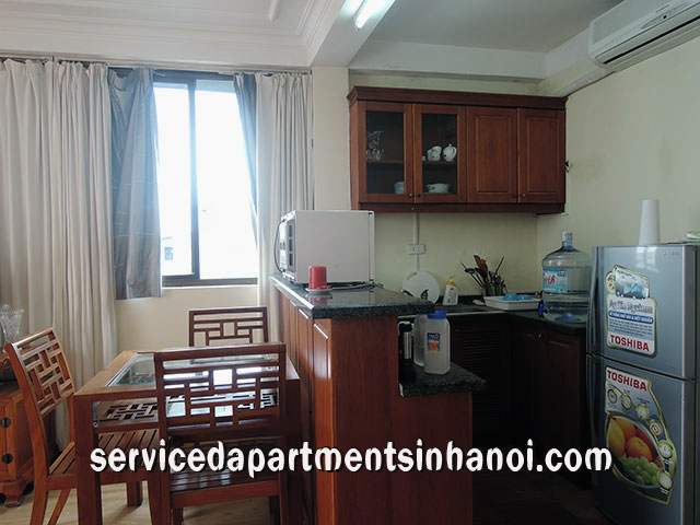 Cho thuê căn hộ 1 phòng ngủ tại phố Nguyễn Khắc Hiếu, Trúc Bạch, Ba Đình 3