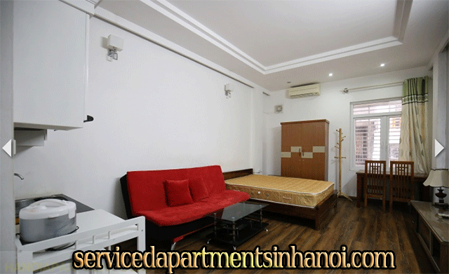 Cho thuê căn hộ dịch vụ phố Cát Linh, giá rẻ 2