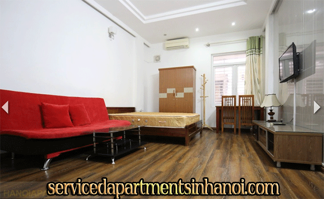 Cho thuê căn hộ dịch vụ phố Cát Linh, giá rẻ 3