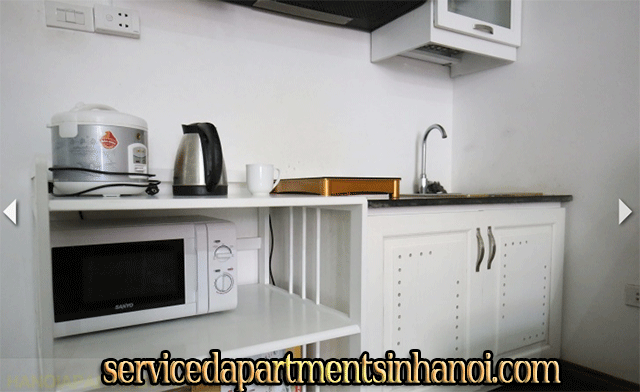 Cho thuê căn hộ dịch vụ phố Cát Linh, giá rẻ 7