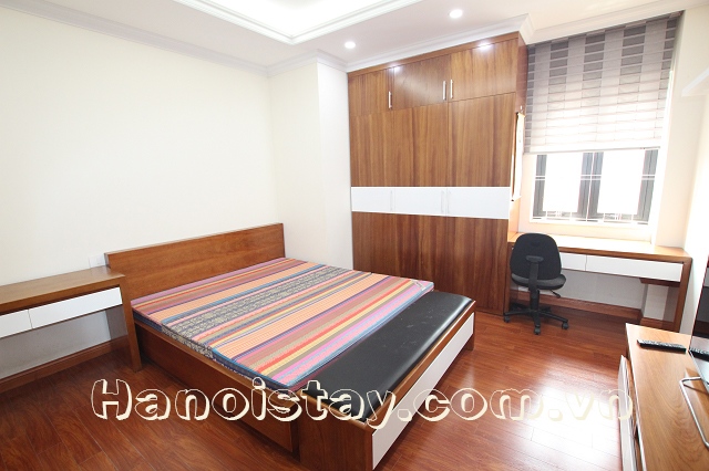 Cho thuê căn hộ dịch vụ 2 phòng ngủ mới, đầy đủ nội thất hiện đại ở phố Thái Hà, Đống Đa 5