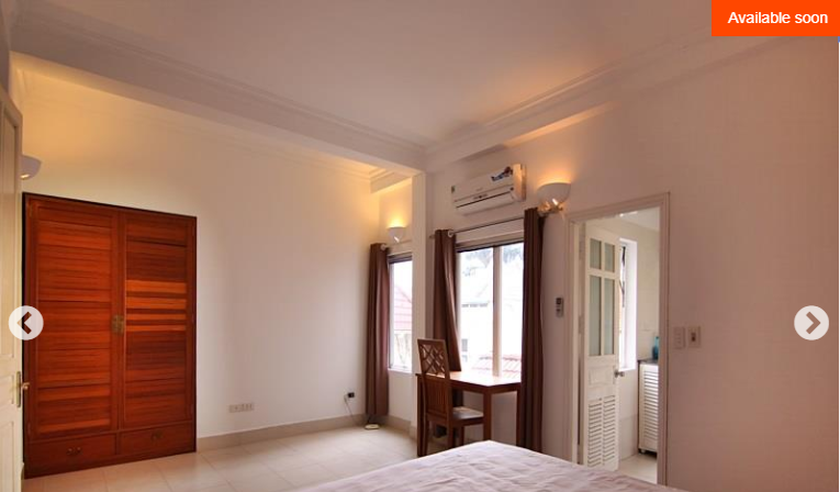 Căn hộ dịch vụ giá rẻ full nội thất cho thuê tại phố Tô Ngọc Vân, Tây Hồ 5