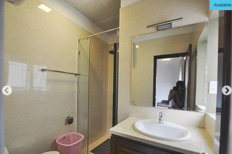 Cho thuê căn hộ dịch vụ đầy đủ nội thất, nhiều ánh sáng tự nhiên tại Tây Hồ 6